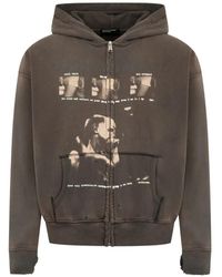 Enfants Riches Deprimes - Spiritual Therapy Graphic-Print Zip-Up Hoodie - Lyst