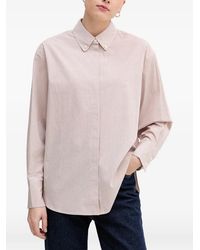 Mos Mosh - Mmbritze Check-Pattern Button-Down Shirt - Lyst
