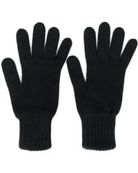 Pringle of Scotland - Gants À Bords Nervurés - Lyst