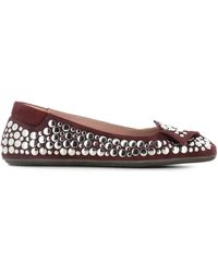 Dove Nuotano Gli Squali - Where Sharks Swim Studded Ballet Flats - Lyst