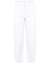 Nick Fouquet - Embroidered Straight-leg Trousers - Lyst
