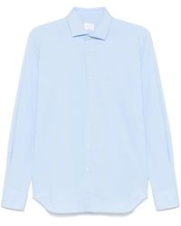 Xacus - Geometric-Print Shirt - Lyst