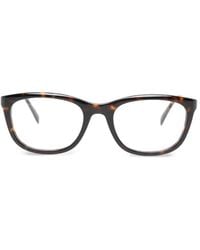 Gucci - Brille Mit Eckigem Gestell - Lyst