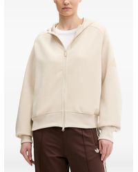adidas - Soft Lux Full-Zip Hoodie - Lyst
