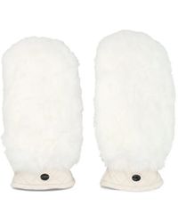 Goldbergh - Hill Faux-Fur Quilted Mittens - Lyst