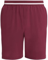 Lacoste - Embroidered Running Track Shorts - Lyst