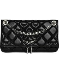 Zadig & Voltaire - Rock II Satchel-Tasche mit gestepptem Effekt - Lyst