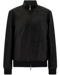 Ferragamo - Reversible Nappa Blouson Jacket - Lyst