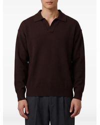 Roberto Collina - Merino-Wool Fine-Knit Top - Lyst
