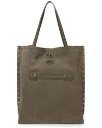 Zanellato - M A' Spasso Studded Leather Tote Bag - Lyst