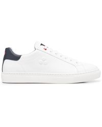 Peuterey Contrast-panel Low-top Sneakers - White