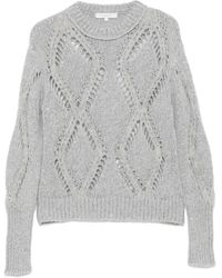 Antonelli - Jersey con lentejuelas y motivo de rombos - Lyst