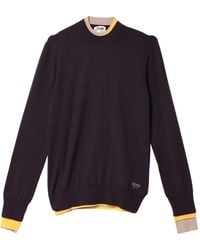 Fendi - Top con cuello redondo - Lyst