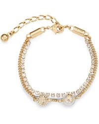 Jimmy Choo - Auri Chain Bracelet - Lyst