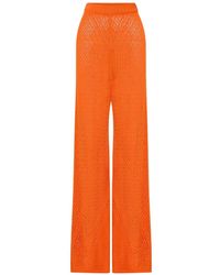 CAMILLA - Wide Flare Trousers - Lyst