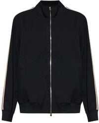 Paul Smith - Zip Striped Sweatshirt - Lyst