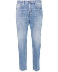 Dondup - Dian Button Five-Pocket Jeans - Lyst