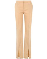 LES FILLES D'EVA - Slit-Detail Trousers - Lyst