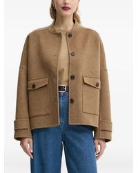 Sessun - Button-Fastening Patch-Pocket Jacket - Lyst