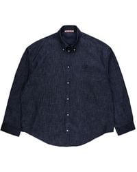 Acne Studios - Buttoned Long-Sleeve Shirt - Lyst
