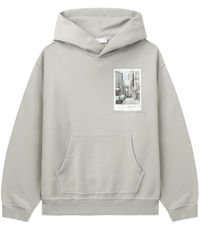Helmut Lang - Sudadera Con Capucha Post Card Hoodie: Brookly - Lyst