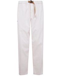 White Sand - Drawstring-Fastening Trousers - Lyst