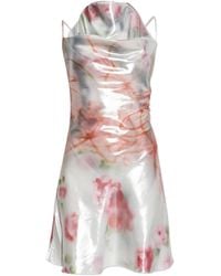 DIESEL - Slim Fit Mini Dress With Adjustable Neckline And Straps - Lyst