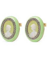 Cameo & Beyond - Glam Ladies Stud Earrings - Lyst