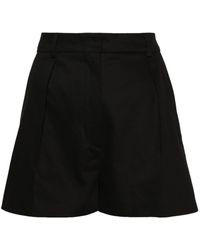 Sportmax - Unico Cotton Wide-leg Shorts - Lyst