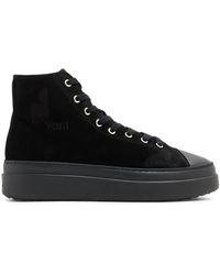 Isabel Marant - High-top Round Toe Sneakers - Lyst