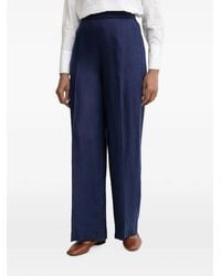 Benetton - Broek Met Elastische Taille - Lyst