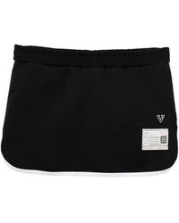 Maison Mihara Yasuhiro - Logo-Patch Skort - Lyst