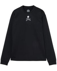 Mastermind Japan - Skull-Print Long-Sleeve T-Shirt - Lyst