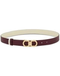 Ferragamo - Reversible And Adjustable Gancini Belt - Lyst
