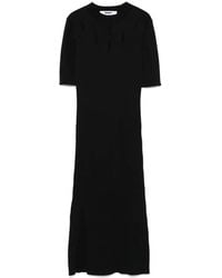 DKNY - Geribbelde Midi-Jurk - Lyst