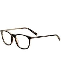 John Varvatos - Tortoiseshell-Effect Square-Frame Glasses - Lyst