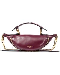 Lancel - Mini Origami Zip Quilted-Handle Chain Crossbody Bag - Lyst