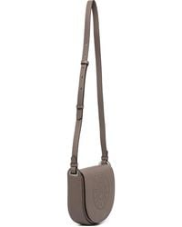 Karl Lagerfeld - Logo-Cut Half-Moon Bag - Lyst