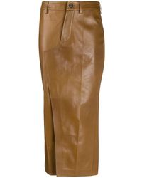 Marni Falda de tubo - Marrón