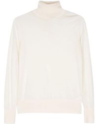 forte_forte - Wool Turtle-Neck Sweater - Lyst