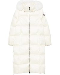 Colmar - Faux-Fur Trim Padded Coat - Lyst