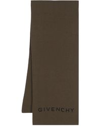 Givenchy - 4g-motif Logo-embroidered Scarf - Lyst