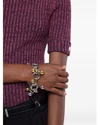 Rabanne - Bicolor Archival-Inspired Bracelet - Lyst