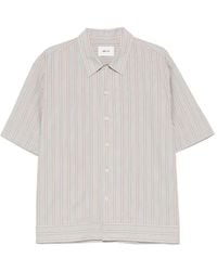 NN07 - Striped Short-Sleeve Shirt - Lyst