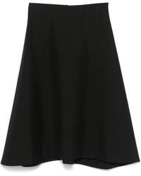 Marni - Midi-Kokerrok Van Scheerwol - Lyst