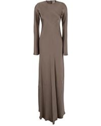 Semicouture - Envers Maxi Dress - Lyst