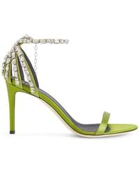 Giuseppe Zanotti - Adele Crystal-Embellished Sandals - Lyst