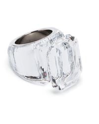 Swarovski - Lucent Crystal-embellished Ring - Lyst