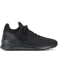 Tod's - Panelled Lace-Up Sneakers - Lyst
