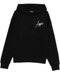 Amiri - Sudadera con capucha y logo bordado - Lyst